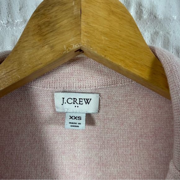 J.Crew Factory | Sweater Blazer Light Pink XXS - Picture 3 of 7